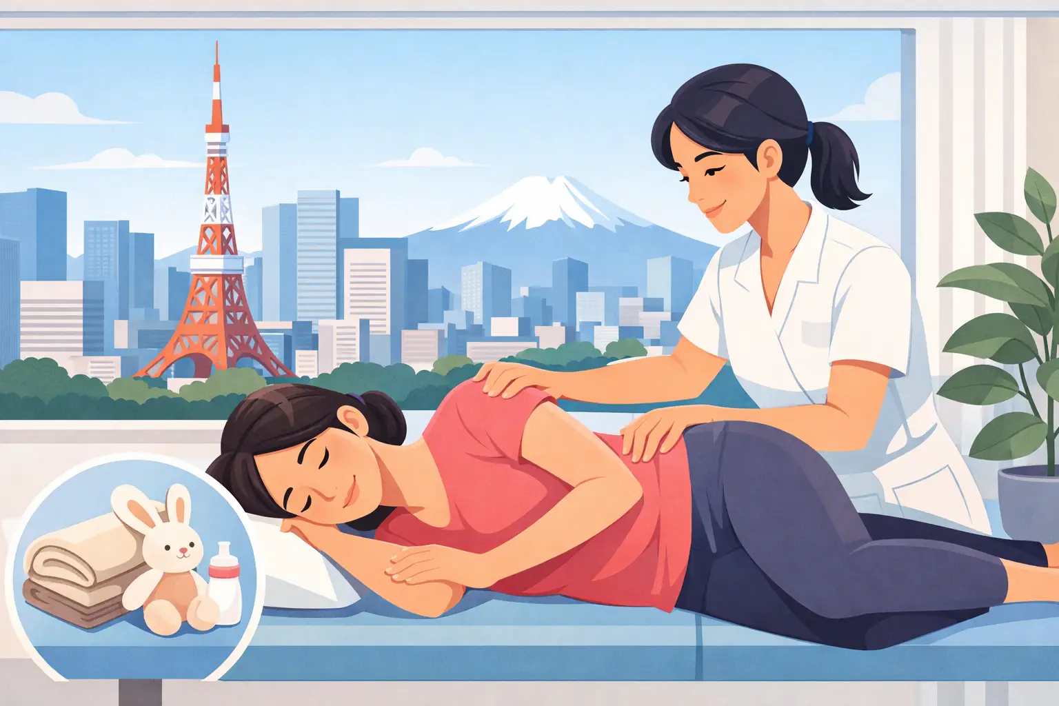 Osteopathy for Postpartum Recovery in Tokyo