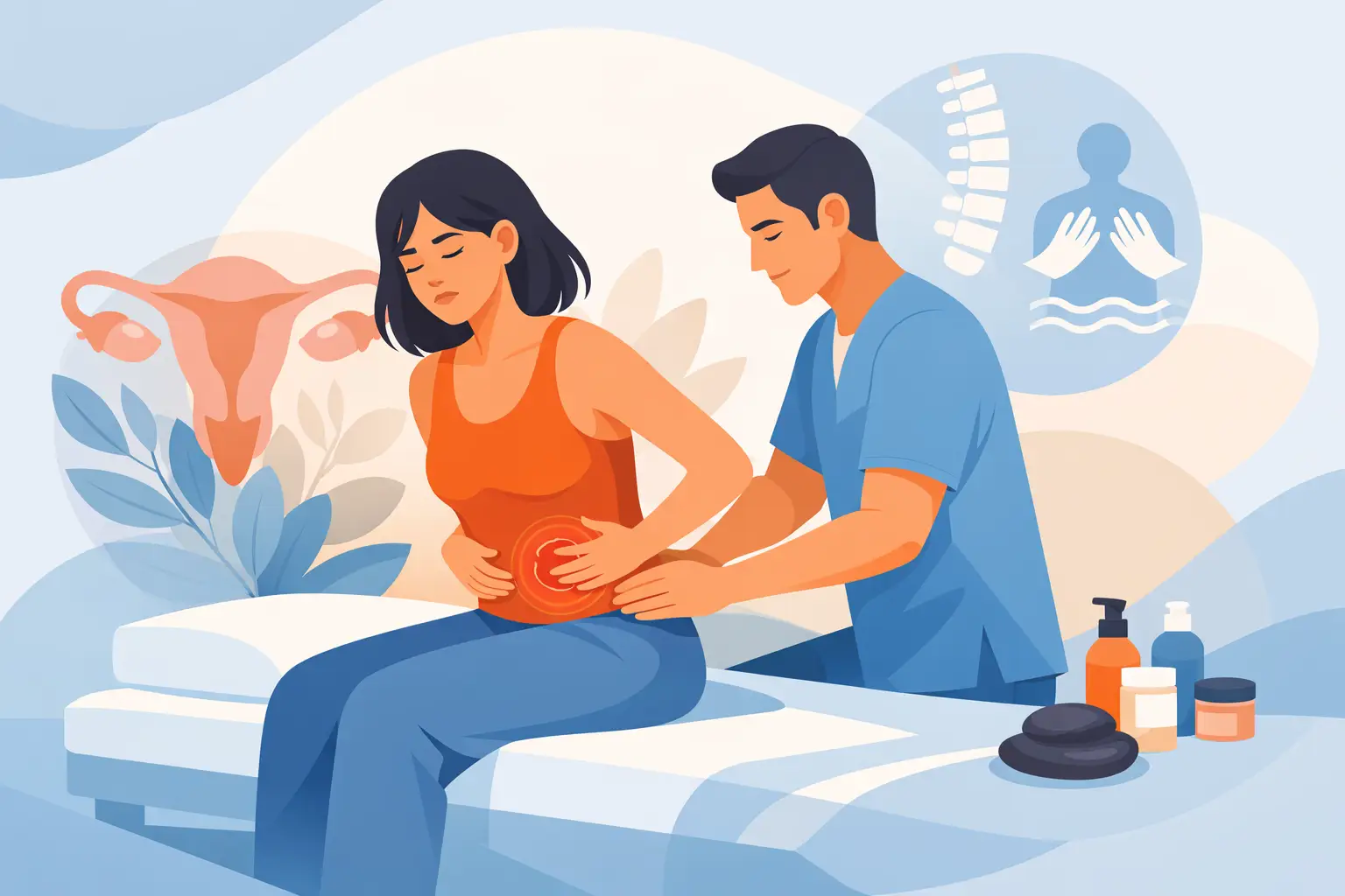 Can Osteopathy Ease Menstrual Cramps Safely?